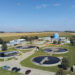 Die Kläranlage Roskow aus der Vogelperspektive Bild: AERZEN