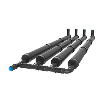 Regenwasser-Management mit Stauraumkanal-System