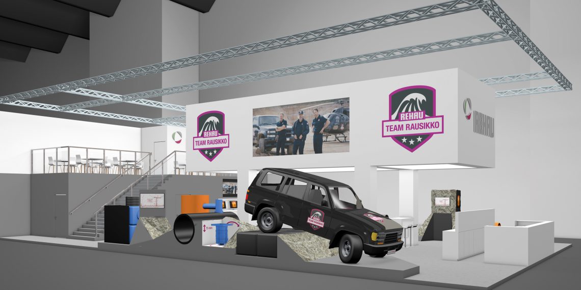 Gegen alle Belastungen gewappnet: Die langlebigen Wassermanagement-Systeme von REHAU halten Schwerlastverkehr ebenso Stand wie Starkregen. Auf der IFAT 2018 präsentiert das Unternehmen verlässliche Produktlösungen sowie die Vorteile digitalisierter Schachtplanung.