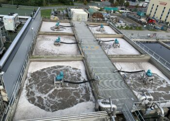 Rühr- und Begasungssystem für die aerobe Reinigung