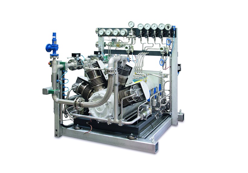 Sauer Compressors Weltpremiere für neue Hochdruckbaureihe