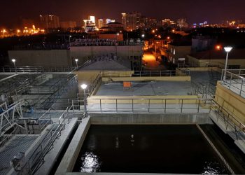 Zu sehen ist die Kläranlage in Weihai Gaoqu (Provinz Shandong/China). Die Anlage ist von der BHU Umwelttechnik geplant, von Weihai Water Management gebaut und im Juli in Betrieb genommen worden. Bild: BHU Umwelttechnik