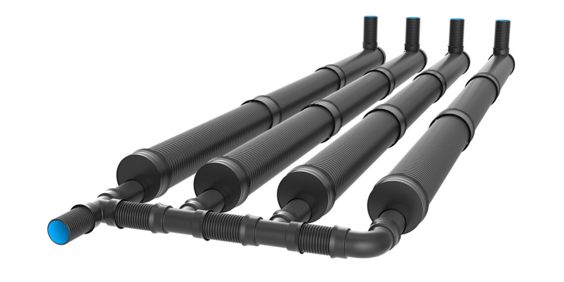 Regenwasser-Management mit Stauraumkanal-System