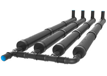 Regenwasser-Management mit Stauraumkanal-System