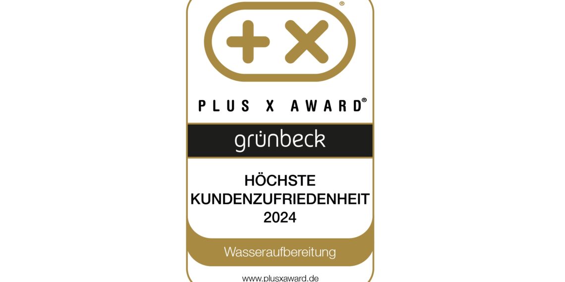 Grünbeck mit Award gewürdigt