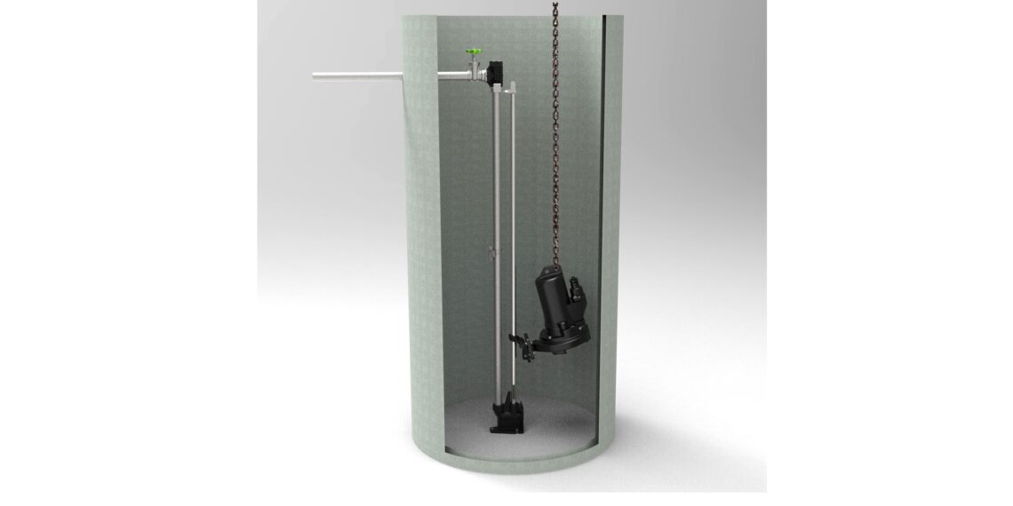 Vormontiertes Einbauset für Pumpstationen