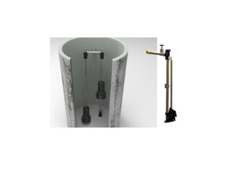 Montagevorrichtung für Abwasserpumpen