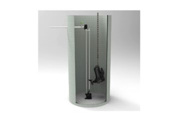 Vormontiertes Einbauset für Pumpstationen