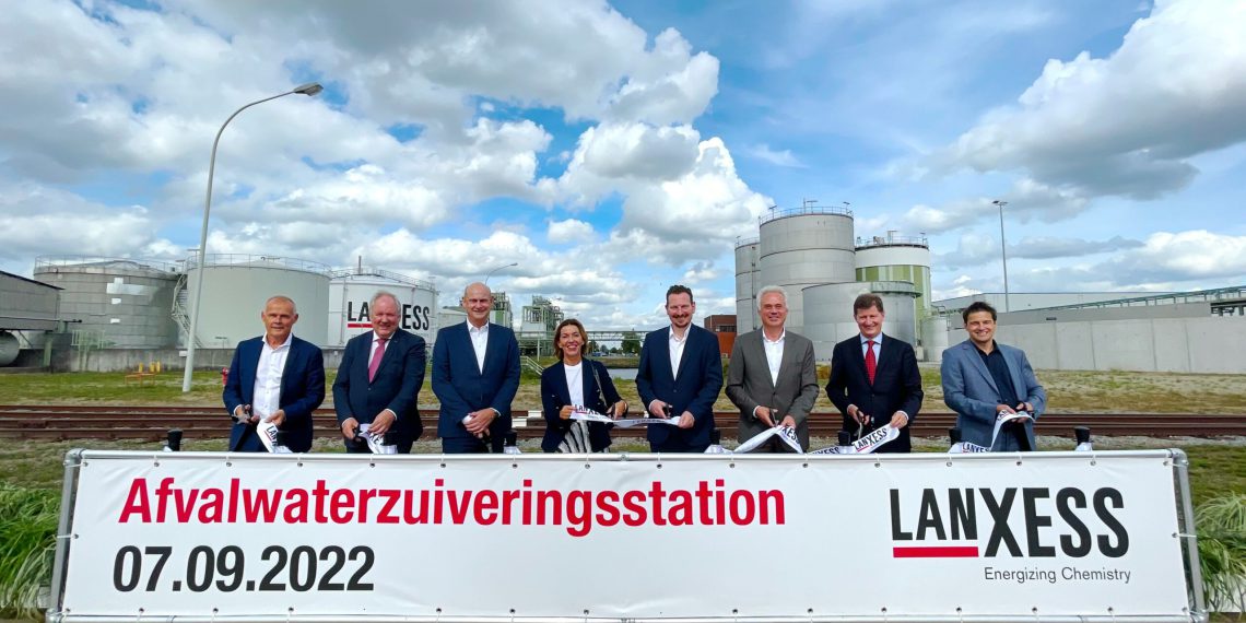 Lanxess nimmt neue Kläranlage in Betrieb