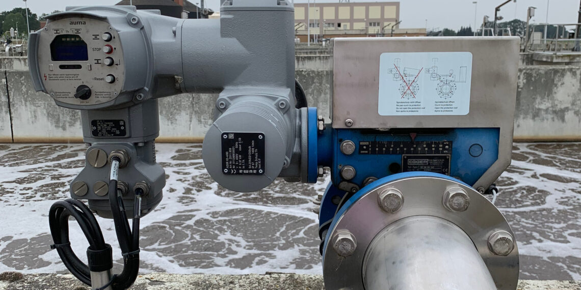 Sauerstoffmenge regeln mit Regulierschiebern