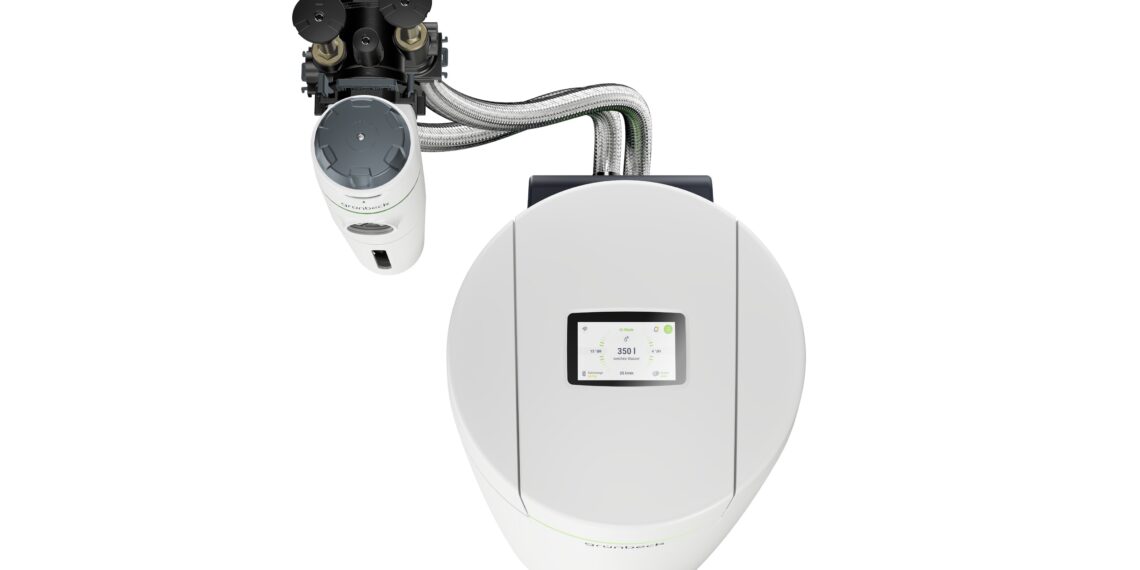 Enthärtungsanlage bietet Konnektivität