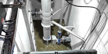 Drehkolbenpumpe für Tankreinigung