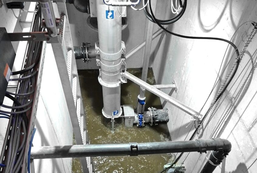 Drehkolbenpumpe für Tankreinigung