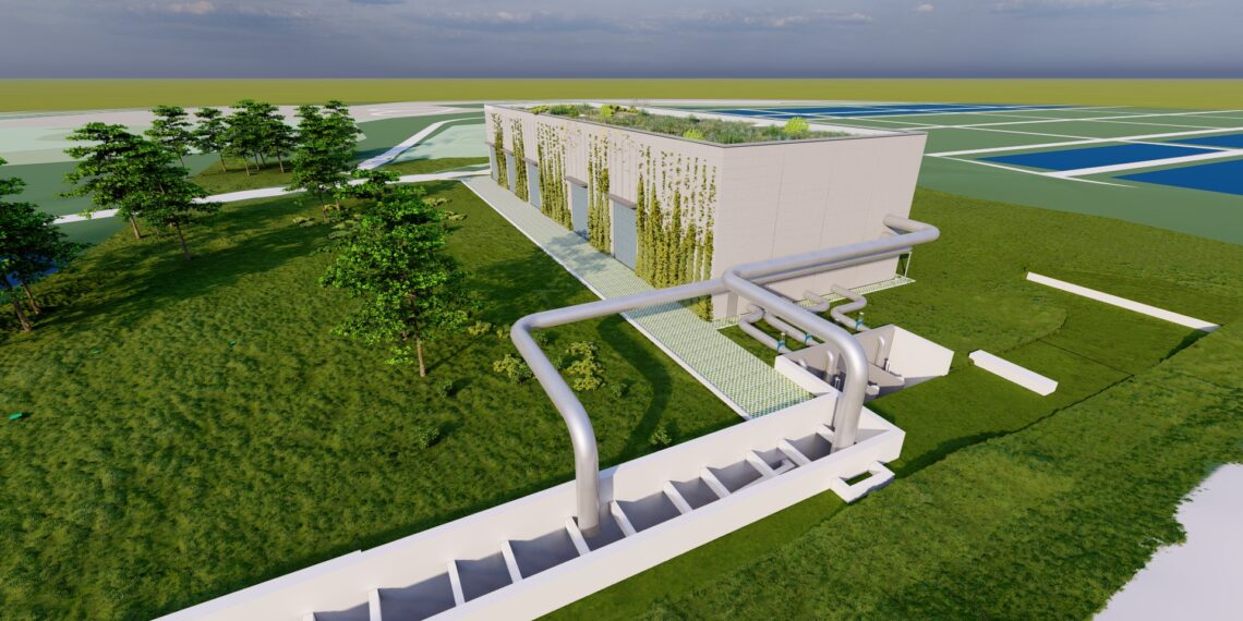 Großwärmepumpen für Hamburger Abwasserwärmeprojekt