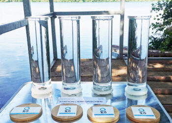 Suche nach Wasser ohne Mikroplastik