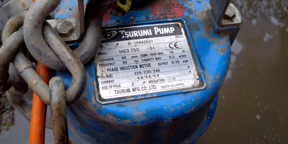 Einphasige Schmutzwasserpumpen