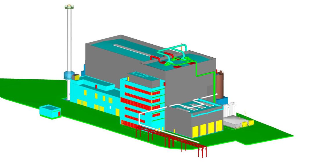 Schlüsselfertige Klärschlamm-Behandlungsanlage