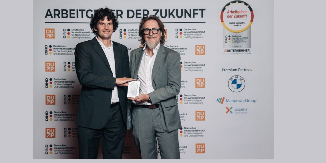 Arbeitgeber der Zukunft ausgezeichnet