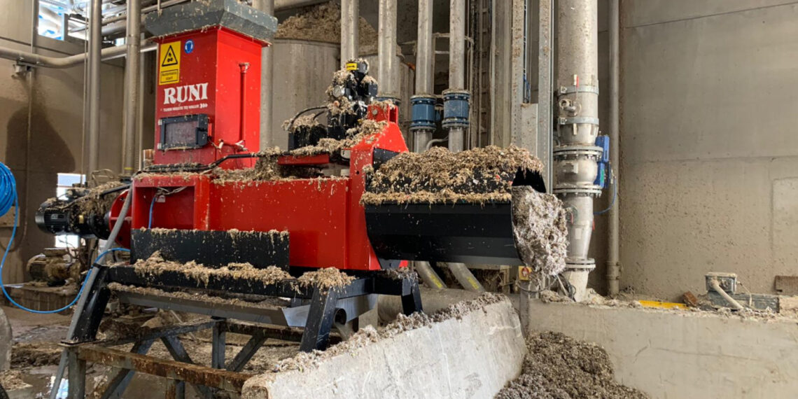 Entwässerung industrieller Reststoffströme