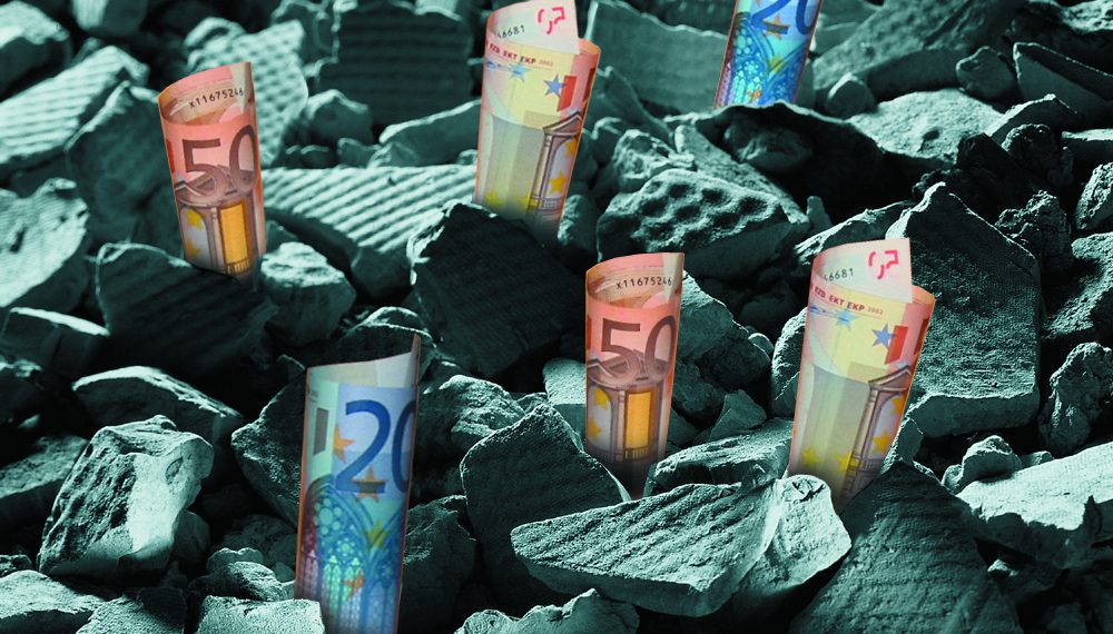 Kosten sparen durch Schlammtrocknung Harter