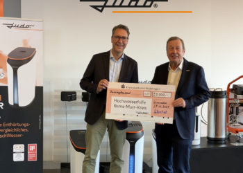 JUDO Wasseraufbereitung GmbH spendet 20.000 €