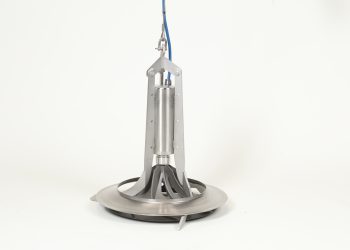 Das Design des Hypermix-Rührwerks für Trinkwasserspeicher basiert auf dem hyperboloidförmigen Hyperclassic-Rührwerk. Bild: Invent