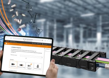 Eine einfache und schnelle Zusammenstellung eines Energiekettensystems, auch mit konfektionierten Leitungen inklusive Lebensdauerberechnung und automatischer Innenaufteilung – das alles ermöglicht der kostenlose und frei zugängliche e-ketten Experte von Igus.