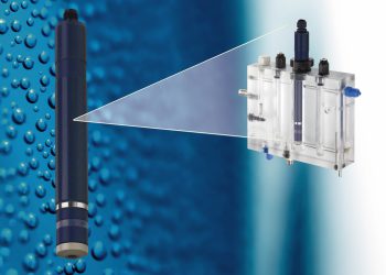 Der neue Jumo tecLine Br-Sensor wird für die Messung der Konzentration von Brom eingesetzt.