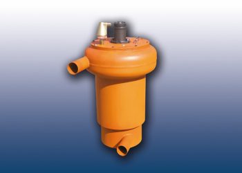 Der SimConDrill-Zyklonfilter soll winzige Kunststoff-Partikel effizient aus großen Wassermengen herausfiltern. (Bild: Klass-Filter)