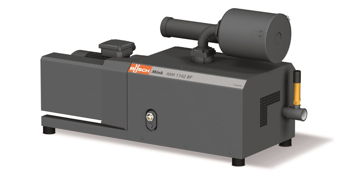 Mink Klauen-Kompressor zum Belüften des Sandfangs. (Bild: Busch Vacuum Pumps and Systems)