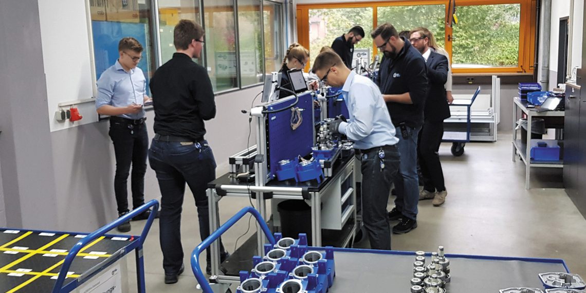 Das Programm wird von Nord-Auszubildenden und dualen Studenten organisiert und geleitet, die dabei unter anderem ihre organisatorischen und repräsentativen Fähigkeiten erweitern. Bild: Nord