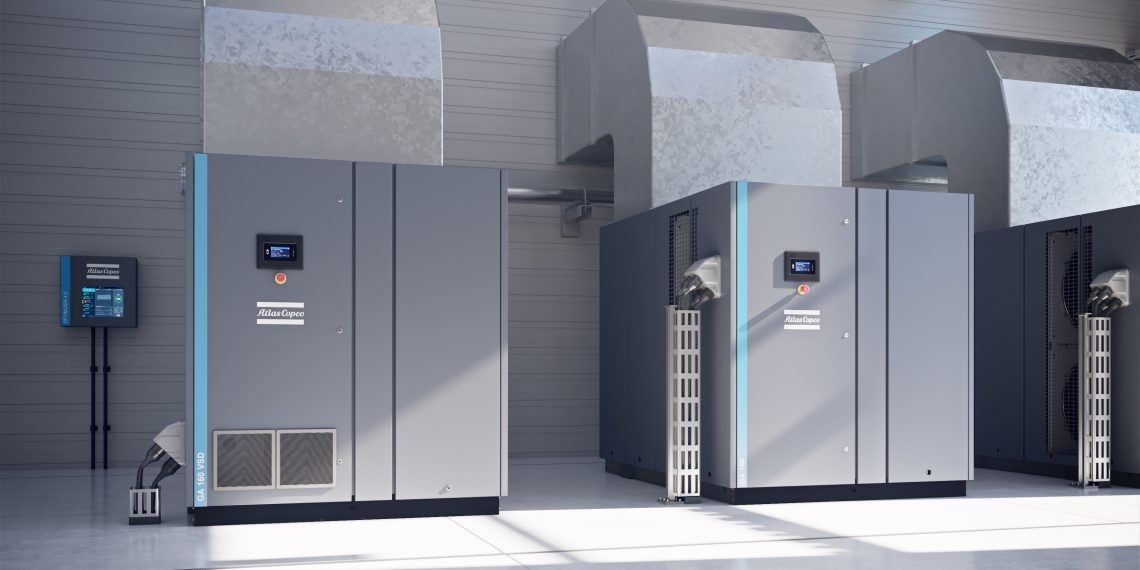 Neue öleingespritzte Schraubenkompressoren von Atlas Copco