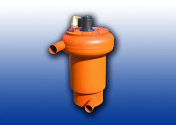 Der SimConDrill-Zyklonfilter soll bis zu 10 µm kleine Partikel effizient aus großen Wassermengen herausfiltern. Bild: Klass-Filter, Türkenfeld