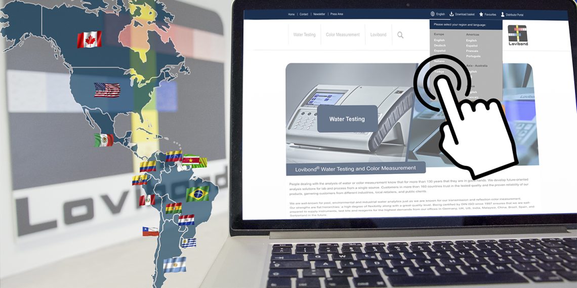 Tintometer Lovibond wird online noch internationaler