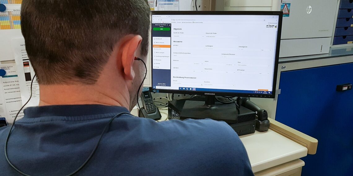 Kreislaufführung des Prozesswassers