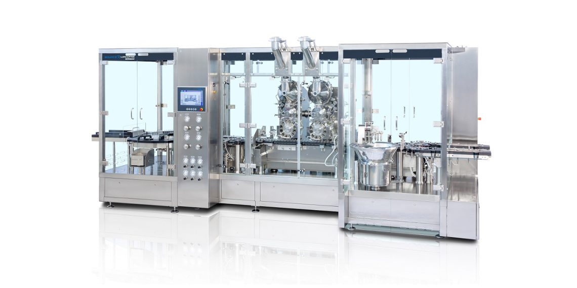 Mikrodosiermaschine Macofar MicroMaxX 24. (Bild: Romaco)