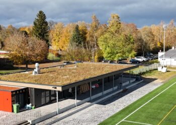 Dachbegrünung mit optimierter Verdunstungsrate