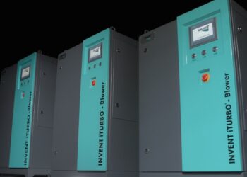 Energieeffiziente Turbogebläse