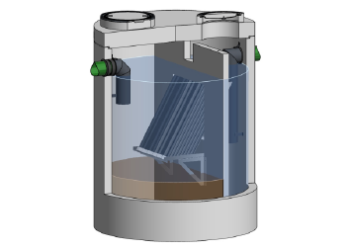 Hohe Leistung des ViaTub für belastetes Regenwasser