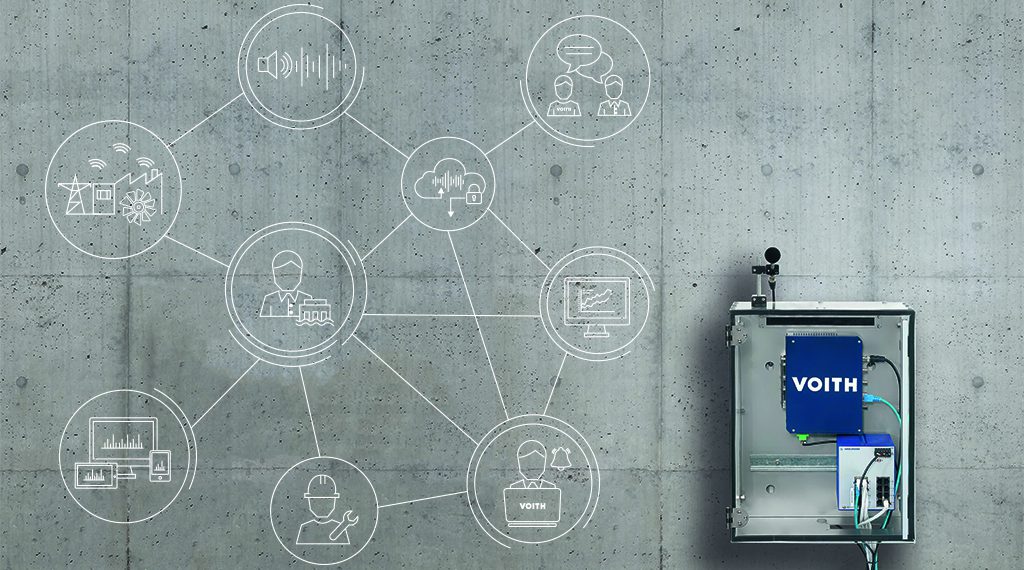 Voiths OnCare.Acoustic unterstützt Wasserkraftwerksbetreiber bei der Entdeckung von potenziell gefährlichen Vorfällen durch die Erkennung von Geräuschanomalien.