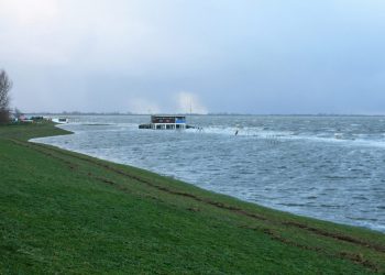 Sturmflut im Dezember 2013 in Dangast. (Bild: Frank Ahlhorn)