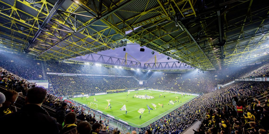 Im Signal-Iduna-Park unterstütz Wilo den BVB zusätzlich mit Pumpentechnologie. (Bild: Wilo)