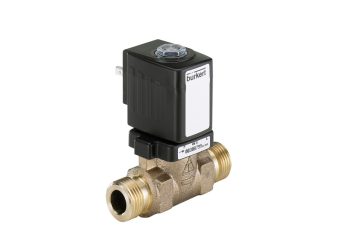 Servogesteuertes Magnetventil mit Rotgussgehäuse: Korrosionsfest und einfach zu installieren. Bild: Bürkert Fluid Control Systems