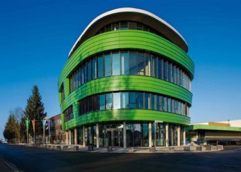 Unternehmenszentrale von Grünbeck in Höchstädt.