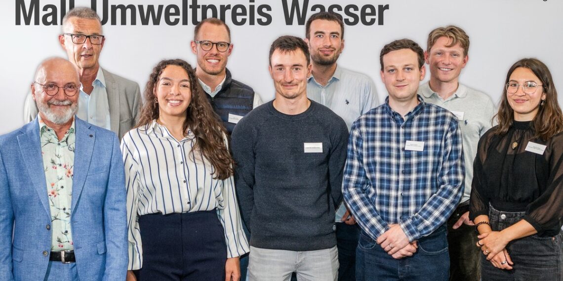 Mall Umweltpreis Wasser ehrt innovative Abschlussarbeiten