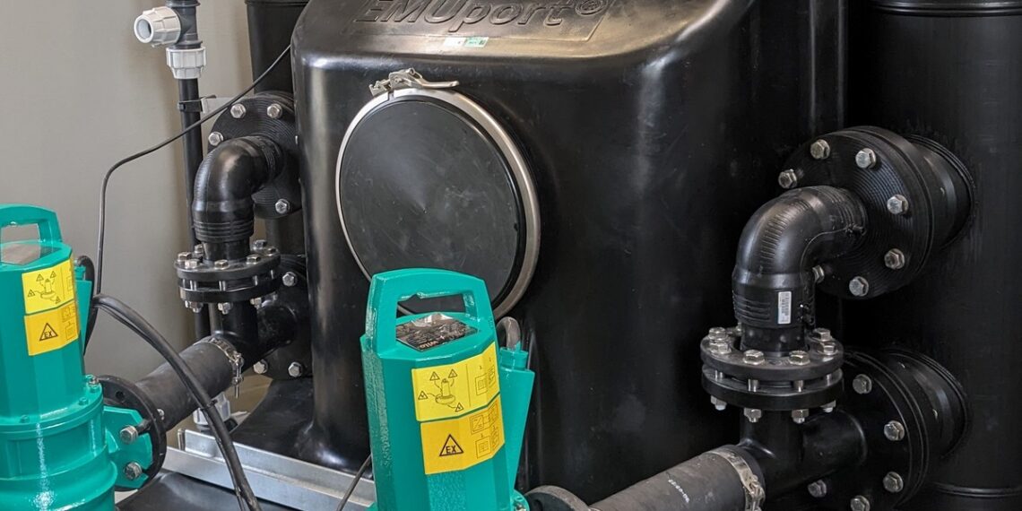 Verstopfungsfreie Abwasserentsorgung für Großanlagen