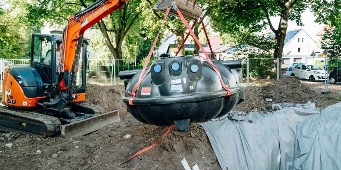 Digitales Regenwassermanagement für klimaresiliente Stadtquartiere