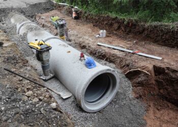 Großbottwar baut erstmals mit FABEKUN Kanalrohren