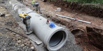 Großbottwar baut erstmals mit FABEKUN Kanalrohren