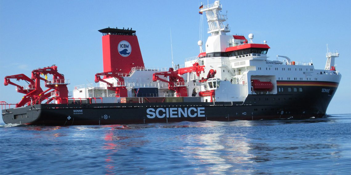 Forschungsschiff Sonne. Bild: M Hartig/Meyer Werft